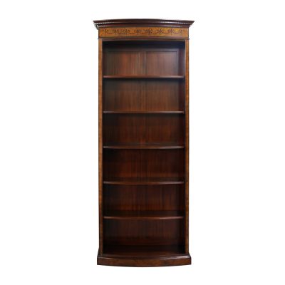 33477-220-Bow-Fronted-Bookcase-Tall,-Burl,-EM-(1)