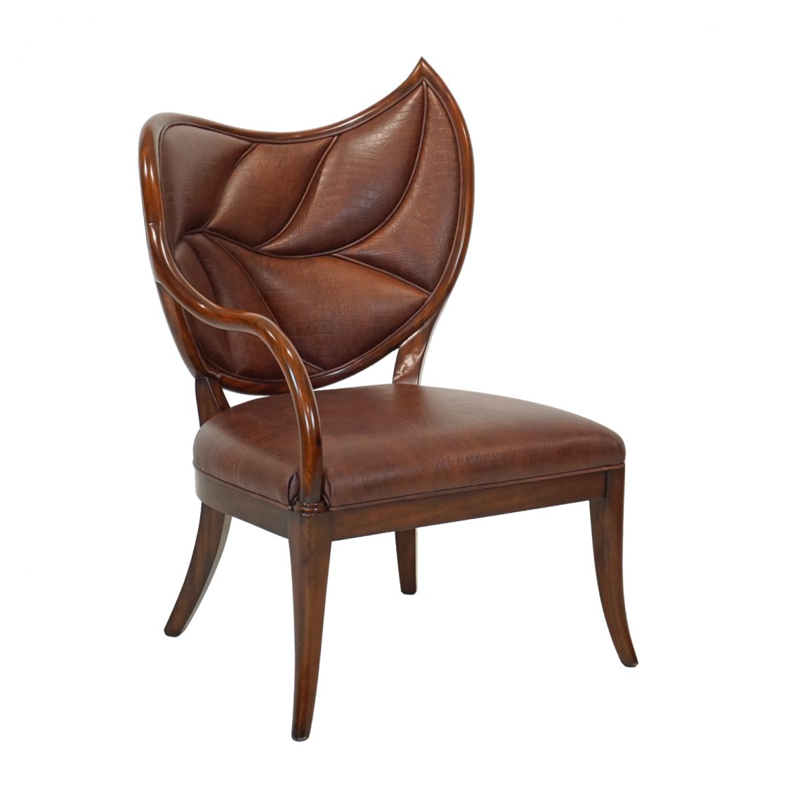 LEAF CHAIR LEFT LEATHER | Jansen Furniture