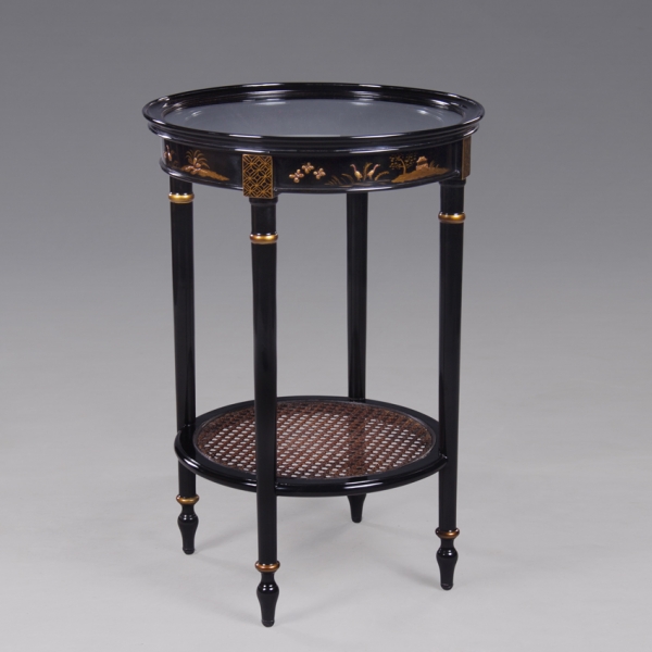 33873-Chinoiserie-Side-Table-Round-Tall-CHINOISERIE-BLACK-10
