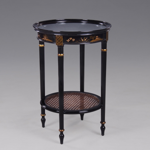 Chinoiserie Side Table Tall