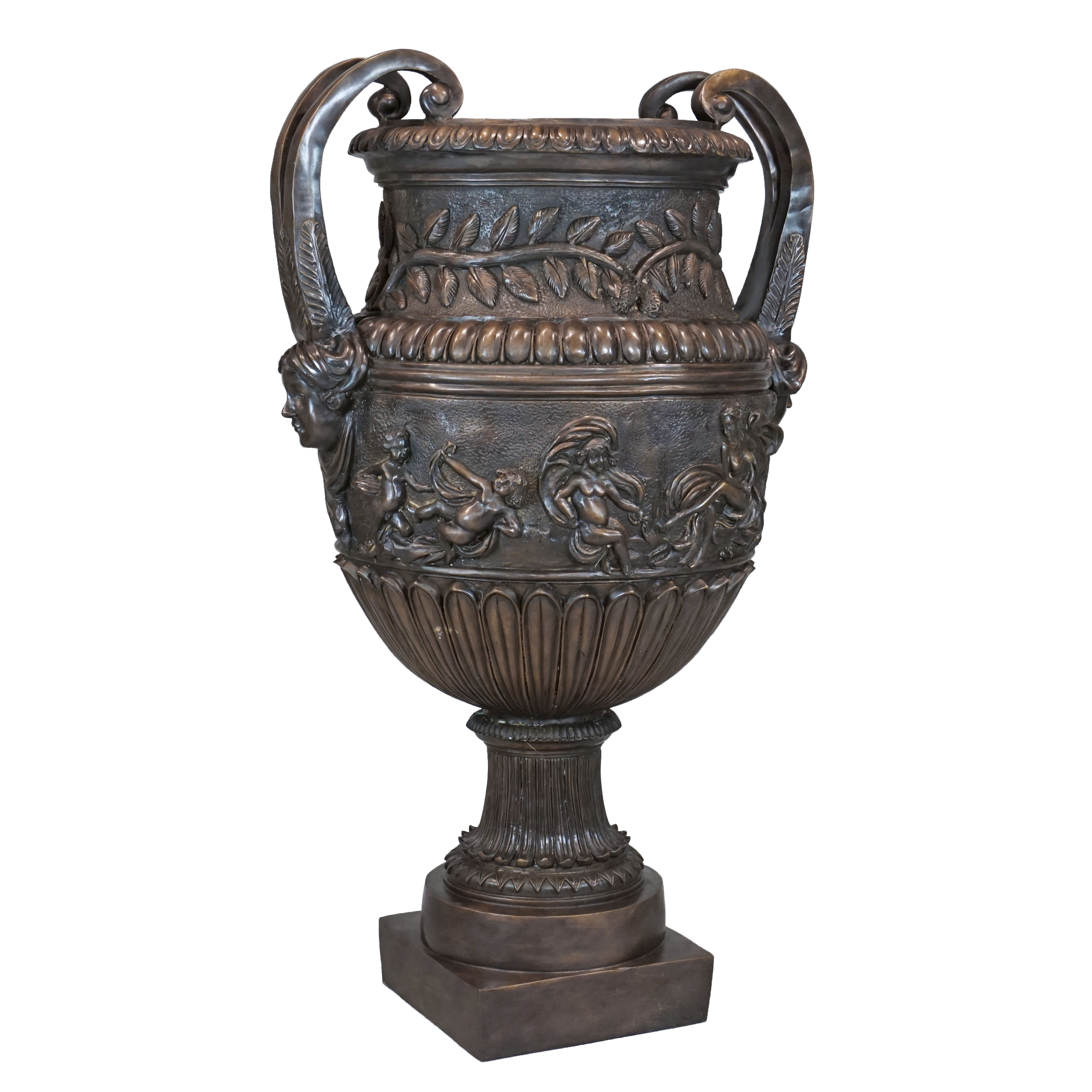 LARGE BRONZE URN Jansen Furniture