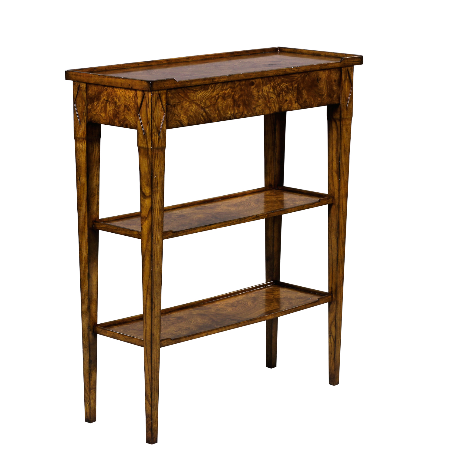Wall Console Table Med Ash Distress