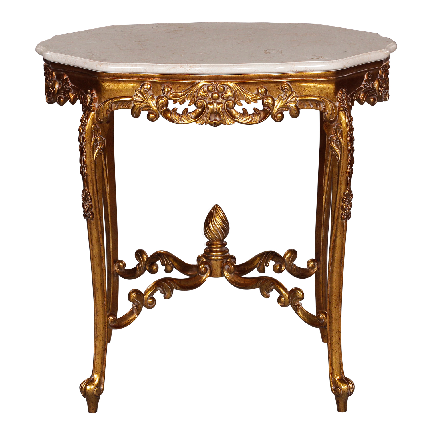 34100---Center-Table,-Louis-XV,-Marble-Top,-NF9-+-CREAM-MARBLE-1