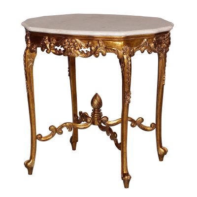 34100---Center-Table,-Louis-XV,-Marble-Top,-NF9-+-CREAM-MARBLE--2
