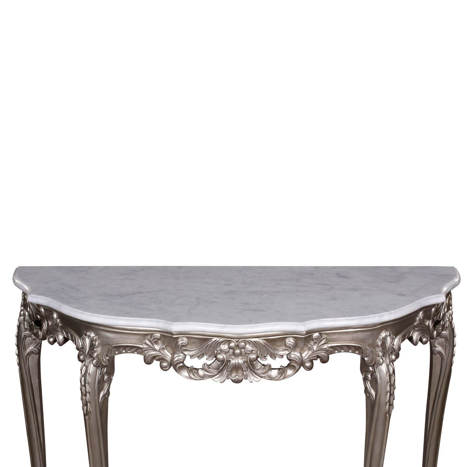 34101---Louis-XV-Console,-Marble-Top,-SG-+-WHITE-MARBLE---5