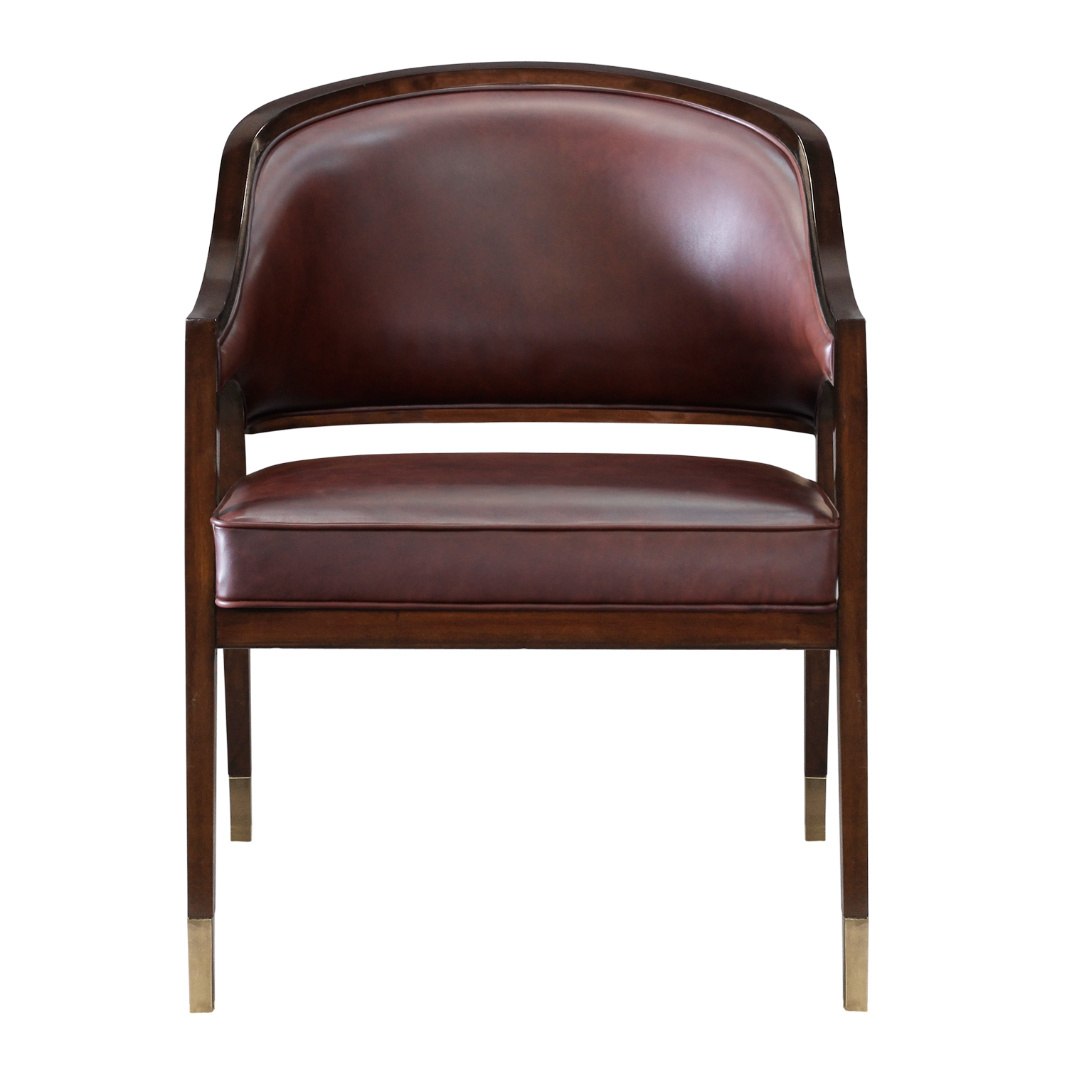 34649L---Chair-Memphis,-Uph-Back,-Mahogany-Version,-with-Leather,-EM--ABRN,--(1)