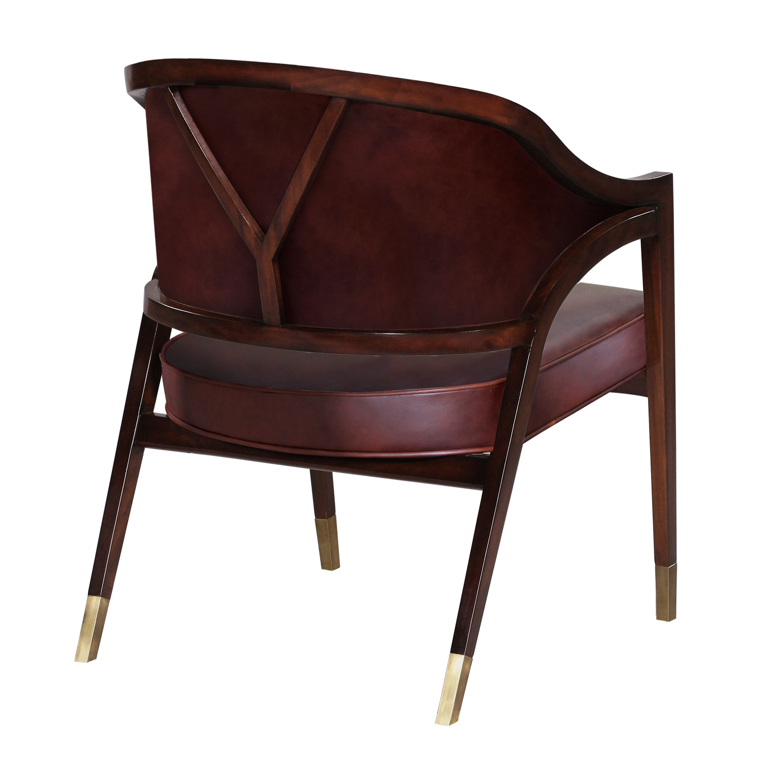 34649L---Chair-Memphis,-Uph-Back,-Mahogany-Version,-with-Leather,-EM-+-ABRN,-(4)