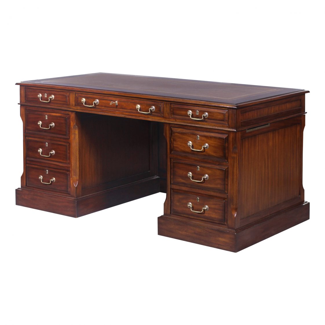 DESK, HOME FILE DRAWERS W/BACK Jansen Furniture