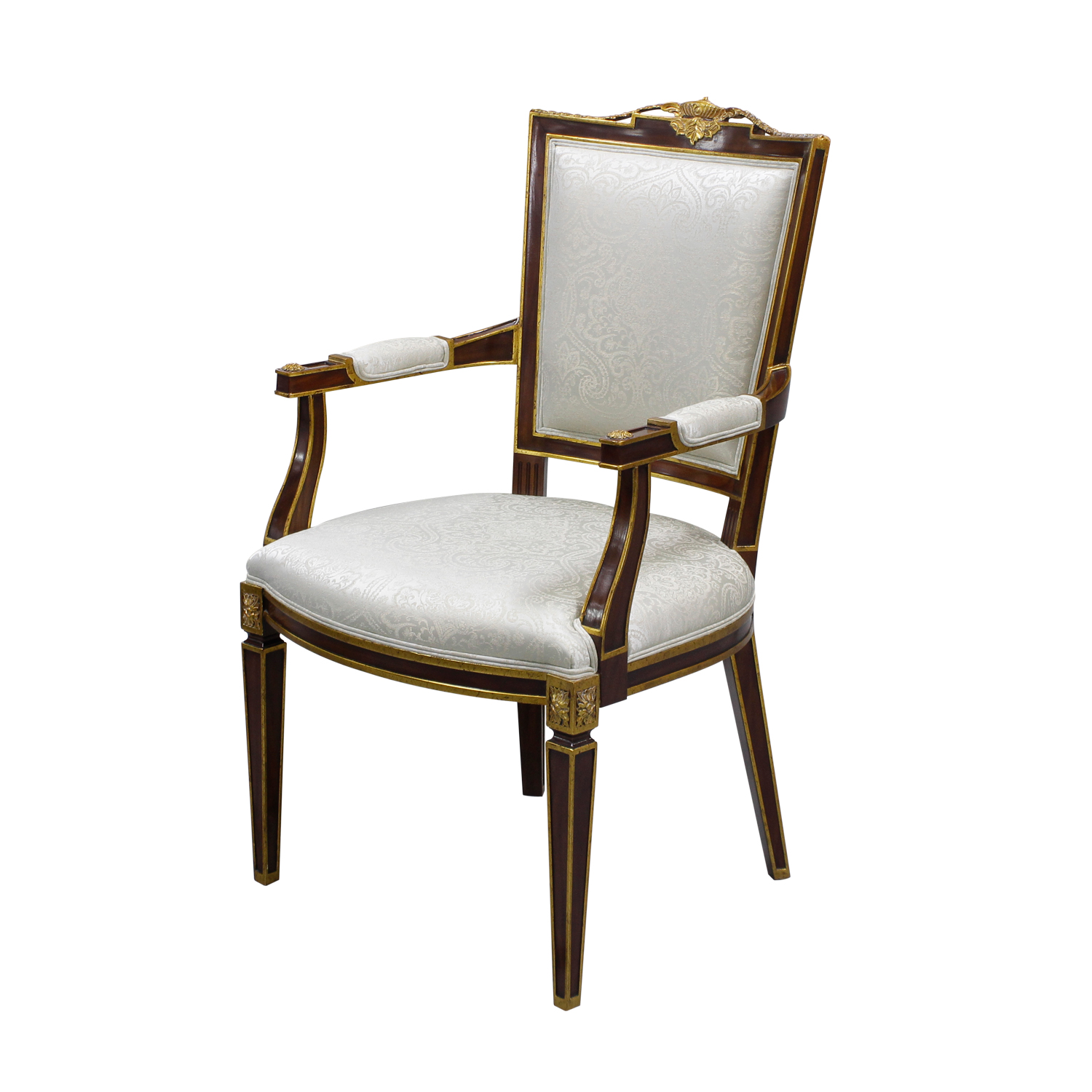 33499-1---Carved-Maitre-Arm-Chair,-EM-+-NF9--093,-(2)