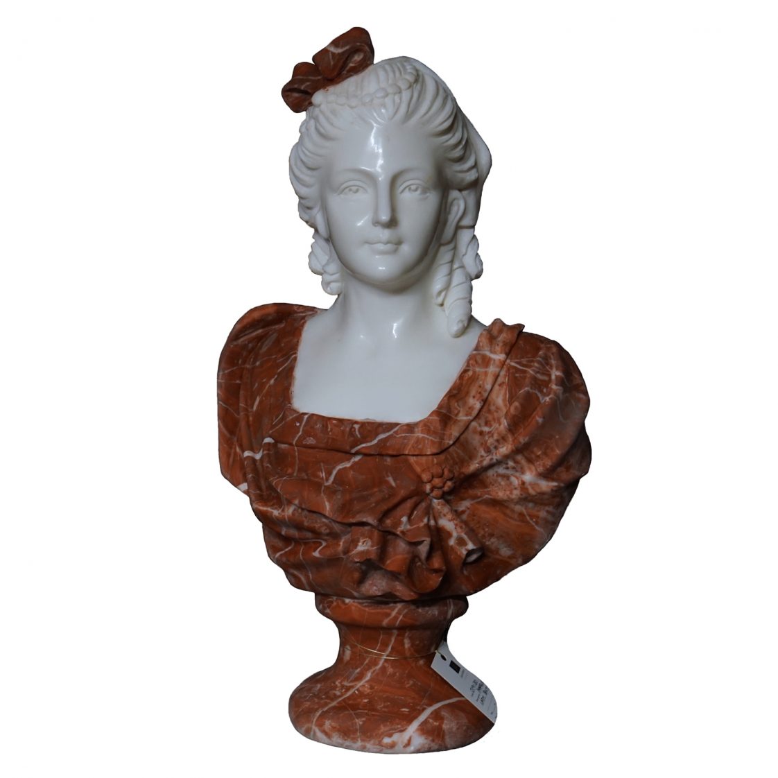 MARBLE LADY BUST RED Jansen Furniture