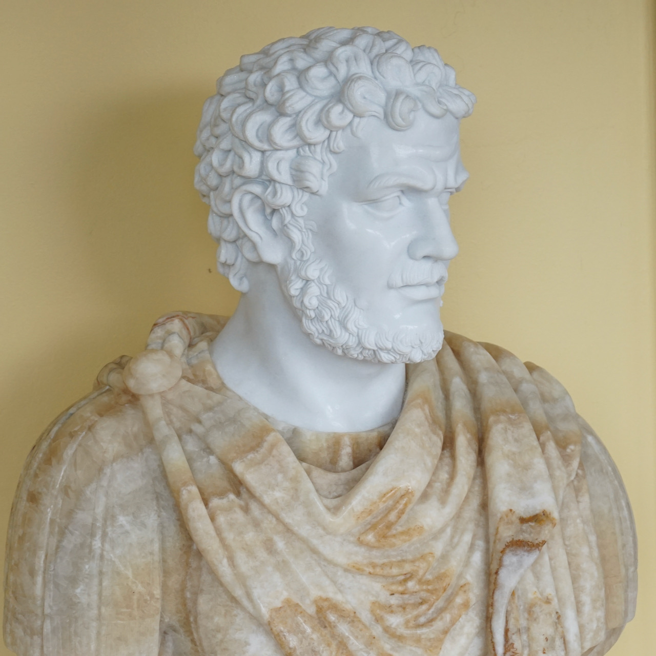 Multi Coloured Greek Bust Jansen Furniture